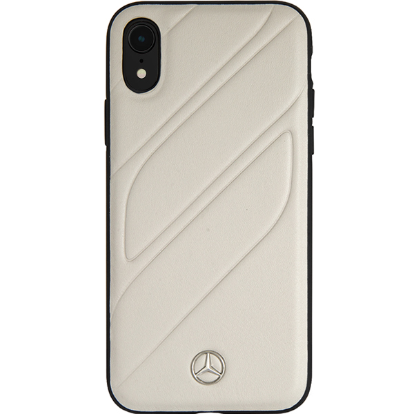 фото Чехол mercedes new organic i collection hard style case для iphone xr crystal grey mercedes-benz