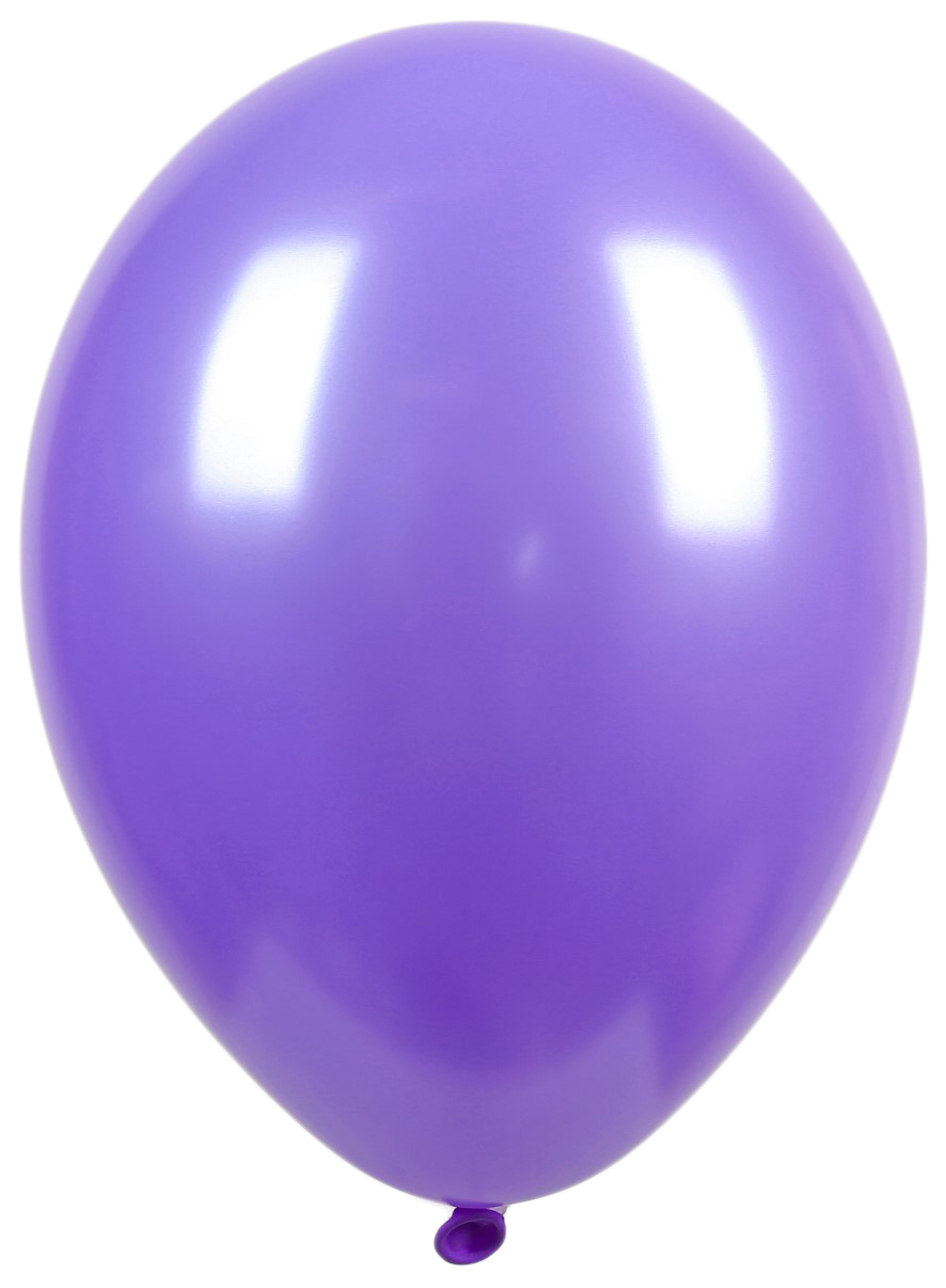 

Шар латексный 12", металл, набор 100 шт., цвет фиолетовый GLOBOS FESTIVAL S.A.