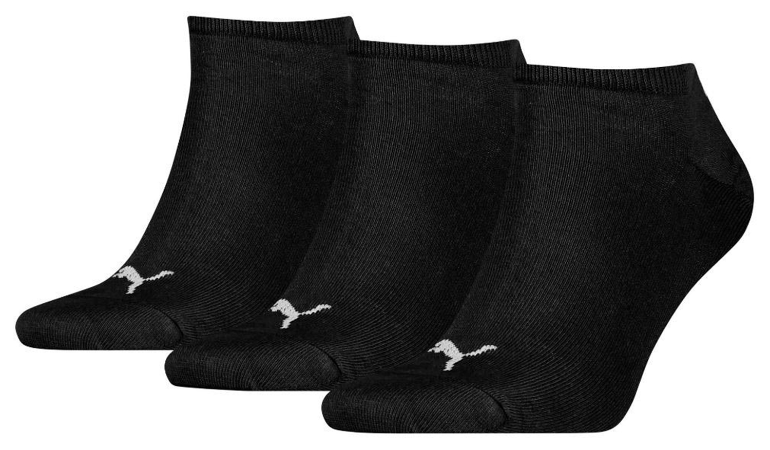 Носки женские PUMA Sneaker Plain 3ppk черные 39-42 EU