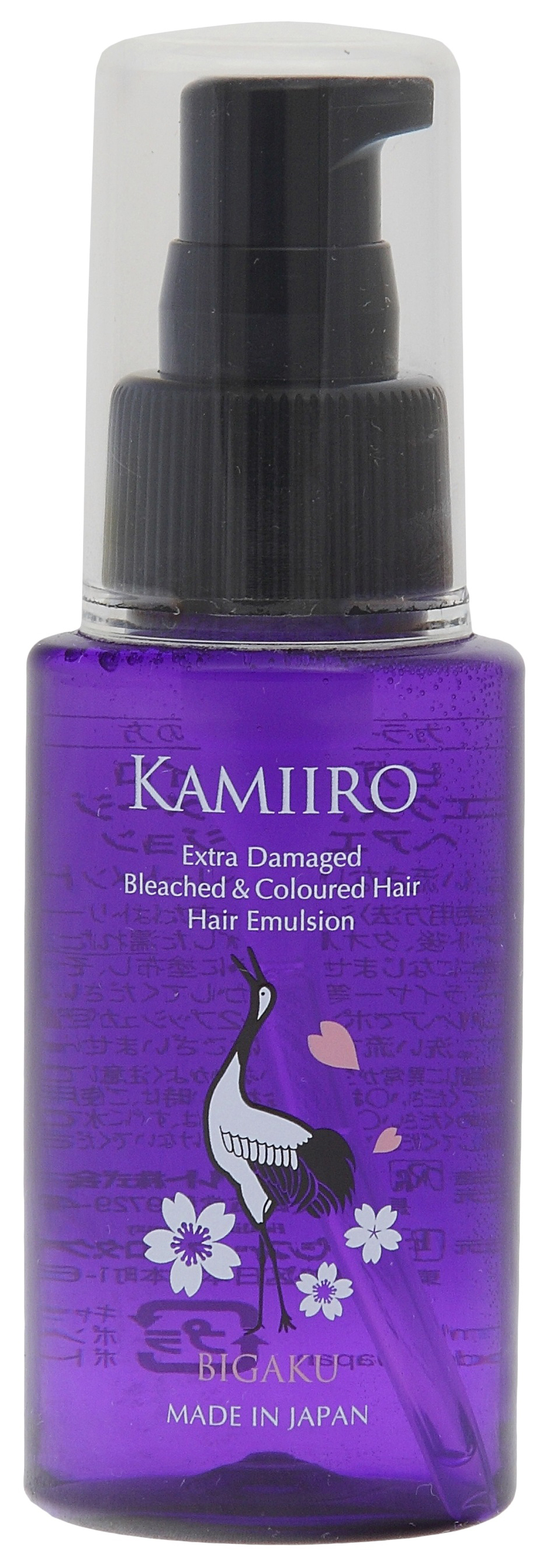 Эмульсия для волос Bigaku Extra Damaged Bleached & Coloured Hair Emulsion 60 мл bigaku японский шампунь extra damaged bleached