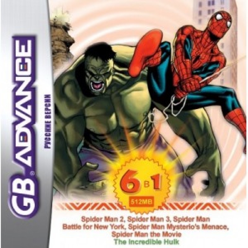 

Игра 6в1 NewGame BS61002 для Game Boy Advance, NewGame BS61002
