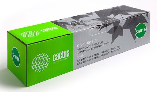 

Картридж для лазерного принтера Cactus CS-SH016LT аналог Sharp AR-016LT черный, CS-SH016LT