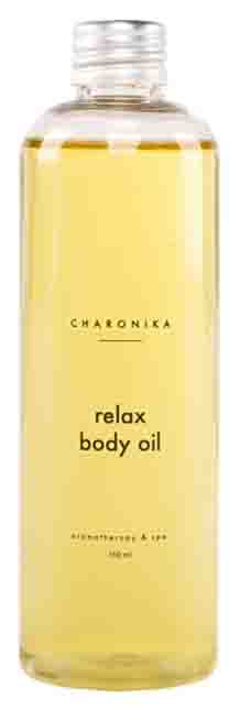 Масло для тела CHARONIKA Relax Body Oil натуральное, 150 мл масло для душа charonika ваниль янтарь увлажнение и очищение 150 мл