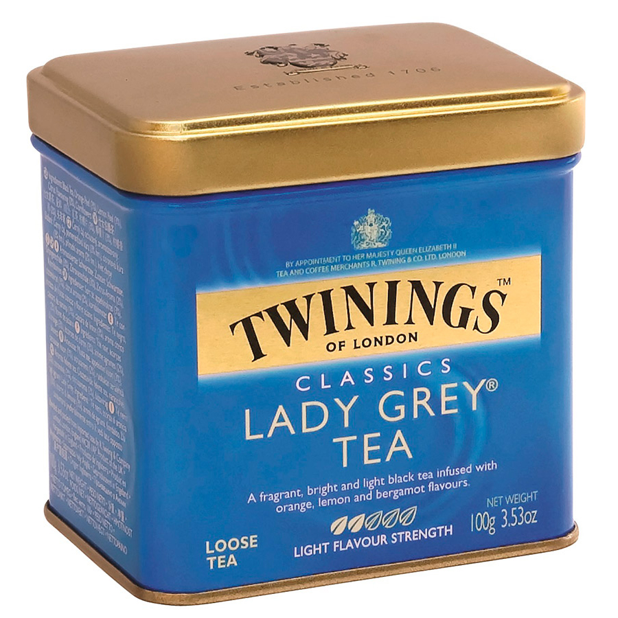 Чай черный Twinings чай леди грей с ароматом цитрусовых байховый среднелистовой 100 г