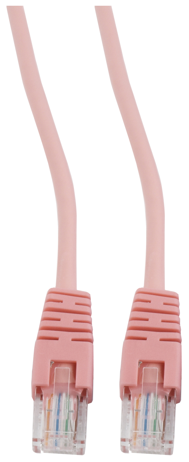 фото Кабель cablexpert rj45-rj45, m-m 0,25м pink (pp12-0.25m/ro)