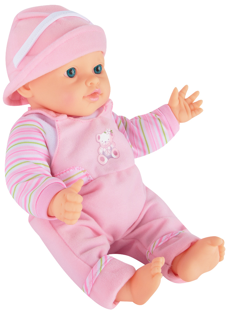 

Игруша Кукла-Пупс (12 см) (на бат) в одежде, мягконабивное тело ES-1256-13