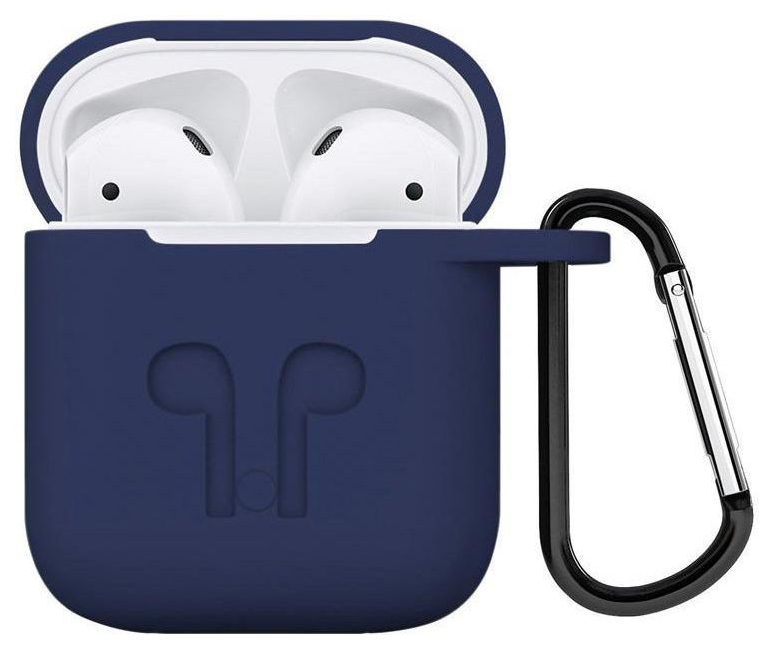 Силиконовый чехол для Apple Upex Case for Airpods Earphone Синий