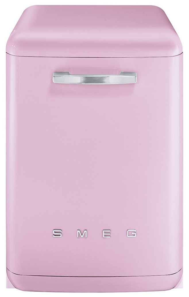 фото Посудомоечная машина 60 см smeg lvfabpk pink