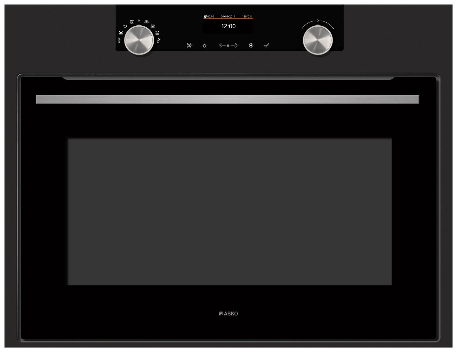 

Встраиваемый электрический духовой шкаф ASKO OCM8464A Black, OCM8464A