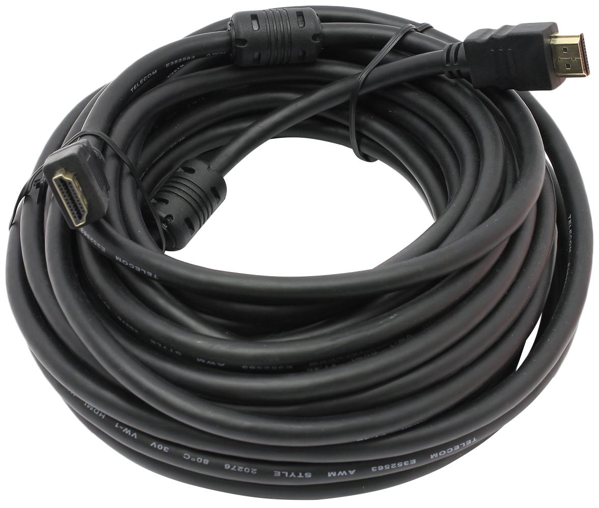 

Кабель Telecom HDMI - HDMI 10м Black (CG511D), CG511D