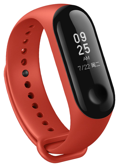 фото Ремешок для смарт-браслета xiaomi для xiaomi mi band 3 red (xmwd02hm)