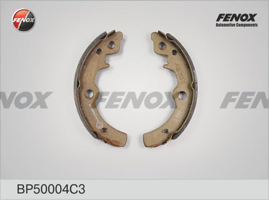 фото Тормозные колодки барабанные ваз 1111 ока fenox bp50004c3