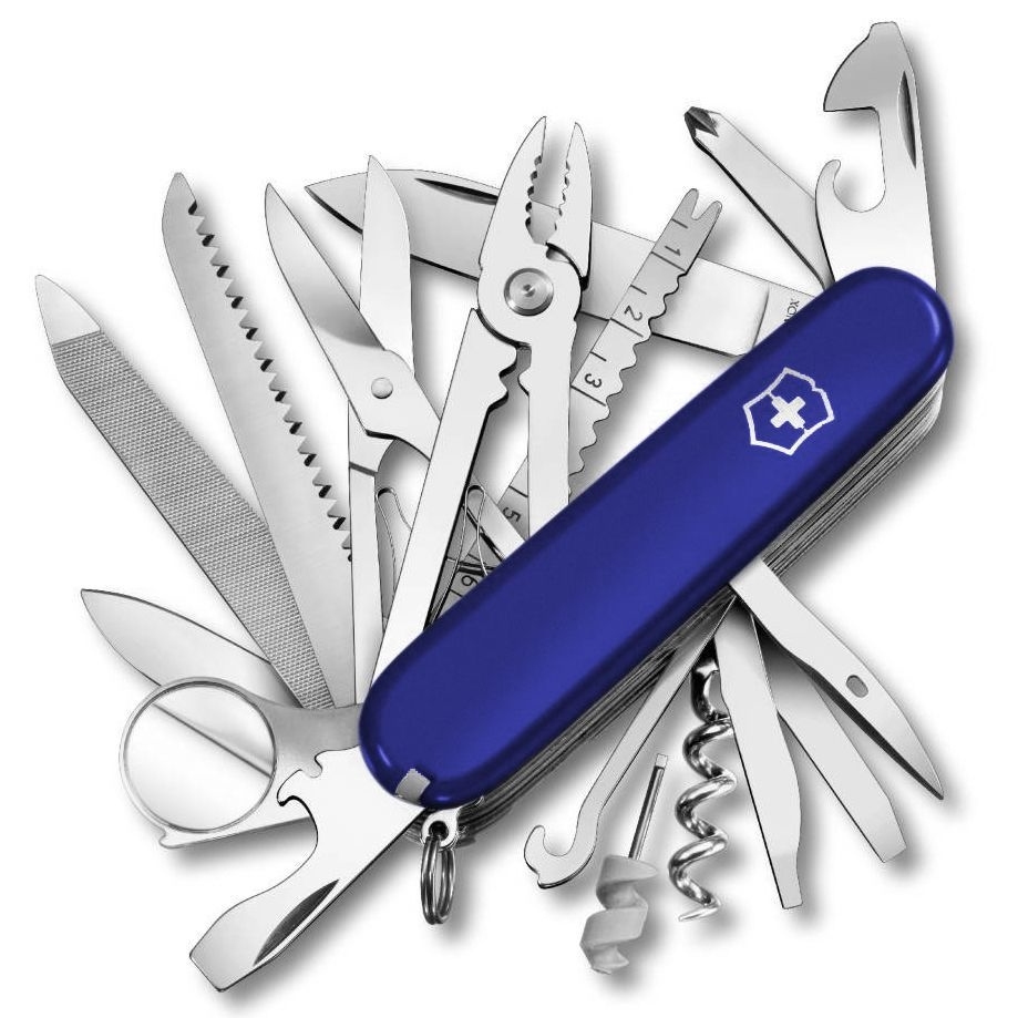 

Мультитул Victorinox SwissChamp 1.6795.2R 91 мм, 33 функции, SwissChamp