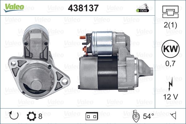 

Стартер Valeo 438137