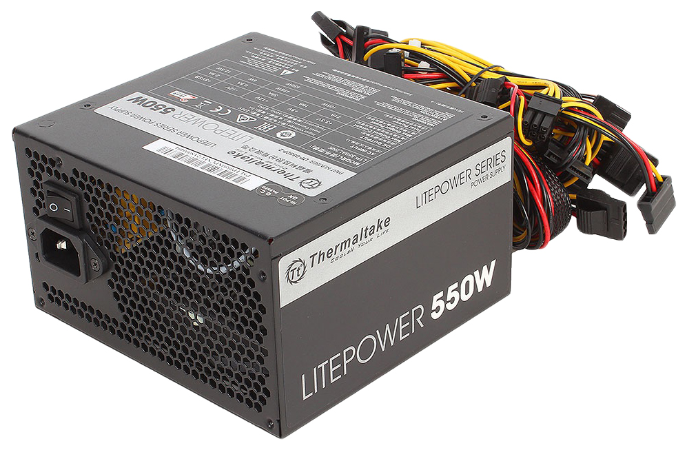 фото Блок питания компьютера thermaltake litepower lt-550p 550w