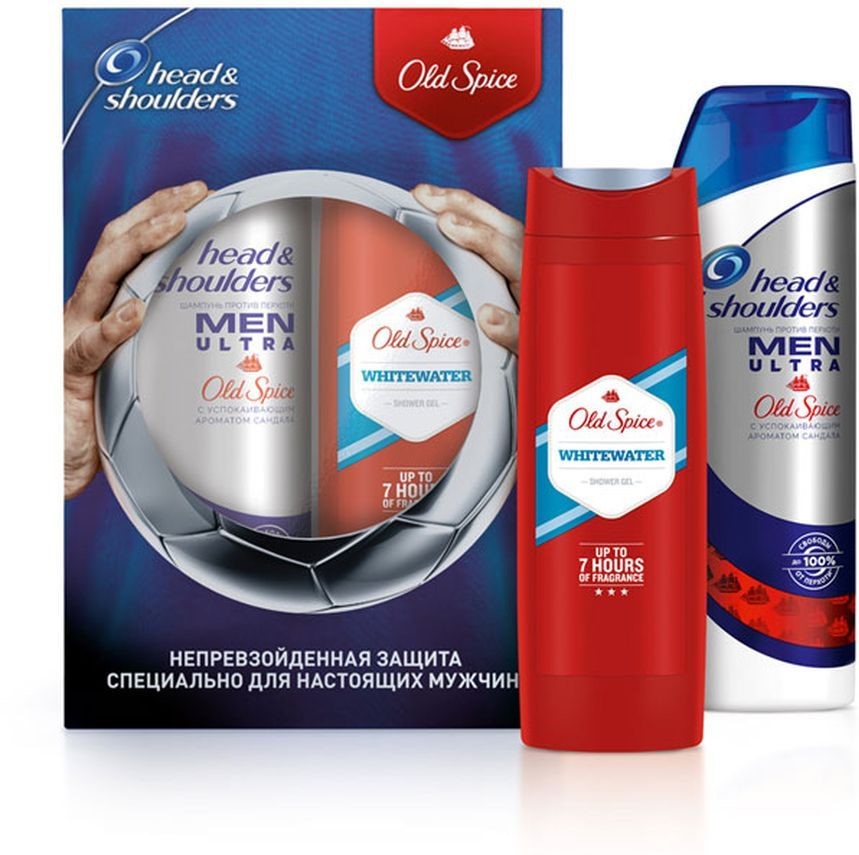 фото Подарочный набор head&shoulders шампунь 400мл+гель д/душа oldspice 250 мл head & shoulders