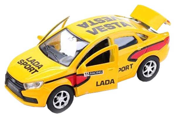 Технопарк. Lada Vesta Sport инерционная 12 см., арт. SB-16-40-S-WB