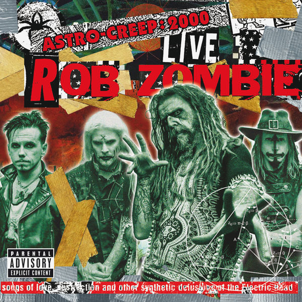 фото Rob zombie "astro-creep: 2000 live" (lp) universal music