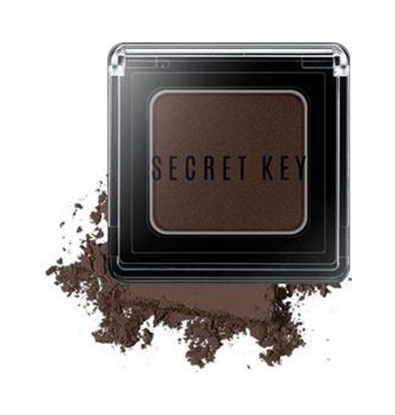 Тени для век Secret Key Fitting Forever Single Shadow 08 Night Deep Brown 3,8 г