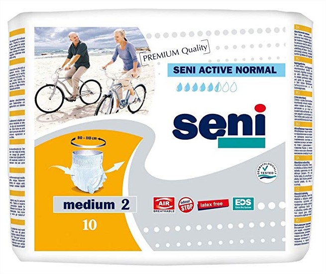 Купить Подгузники для взрослых Seni Active Normal Medium, 10 шт.
