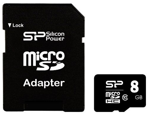 

Карта памяти Silicon Power Elite Micro SDHC 8GB