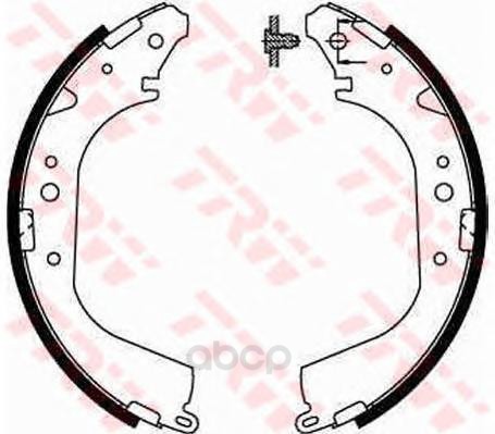 

Тормозные колодки барабанные TRW/Lucas GS8502