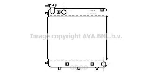 

Pадиатор системы охлаждения MB T1 77 Ava MSA2085