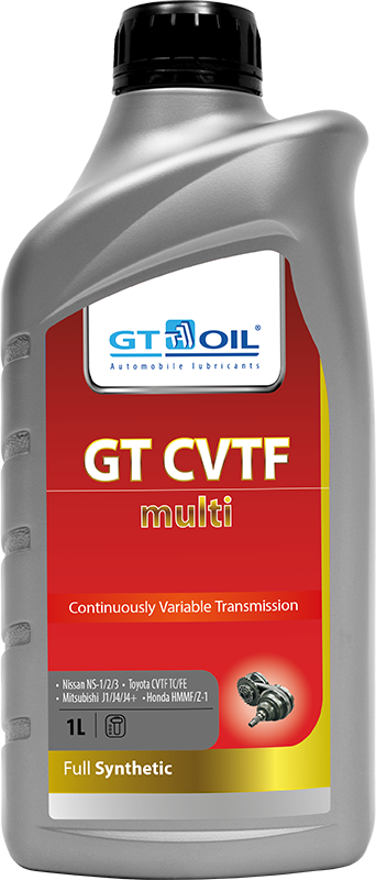 фото Трансмиссионное масло gt-oil atf cvtf multi 1л gt oil