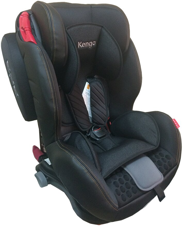 фото Автокресло kenga bh12312 isofix цв.черный гр.1/2/3