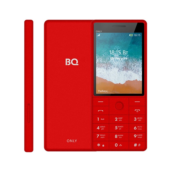 фото Мобильные телефон bq 2815 only red