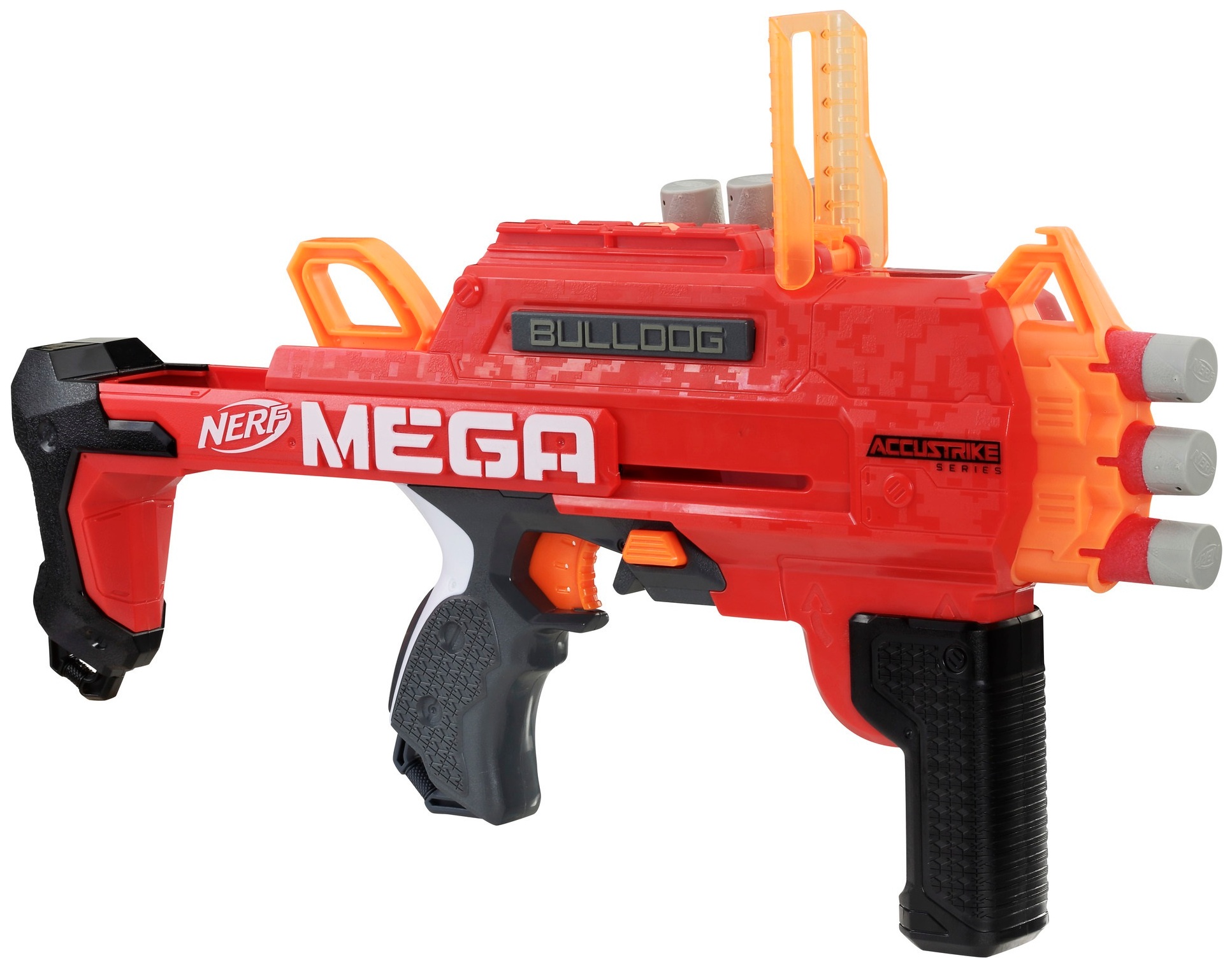 фото Бластер hasbro nerf e3057 нерф мега бульдог