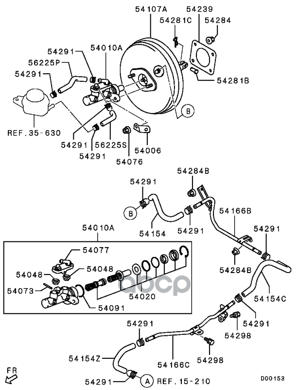 

трубка MITSUBISHI 4635A284