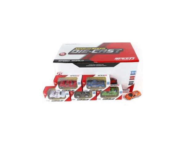 

Машина металлическая Shantou Gepai 1:64 TH605, Белый;зеленый;красный;синий;черный