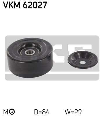 

Натяжной ролик SKF VKM 62027