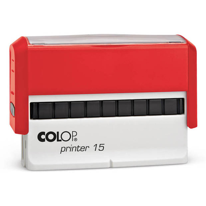 

Оснастка для печати Colop Printer 15. Цвет корпуса: красный.