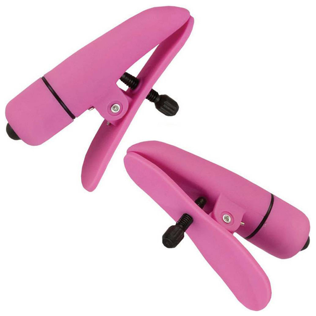 Зажимы для сосков California Exotic Novelties Nipplettes с вибрацией