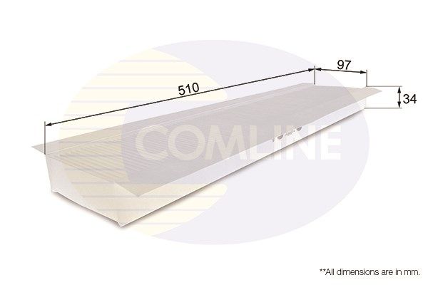 фото Фильтр салона comline ekf155