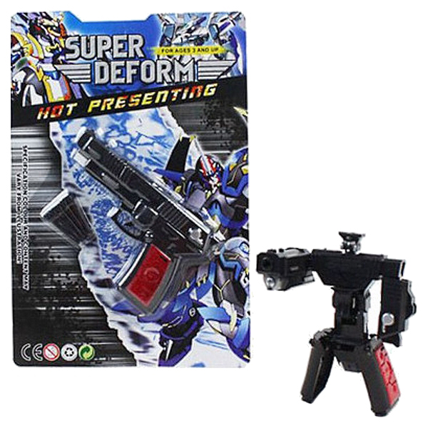 фото Фигурка tranformers shenzhen toys super deform робот-пистолет g-55-16