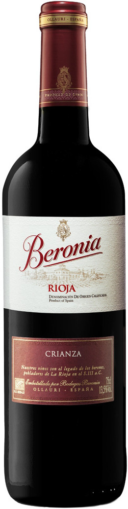 

Вино Beronia Crianza Rioja DOC 2014
