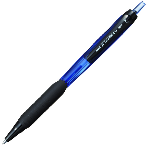 фото Ручка шариковая uni jetstream sxn-101, синяя, 0,7 мм, 1 шт. uni mitsubishi pencil