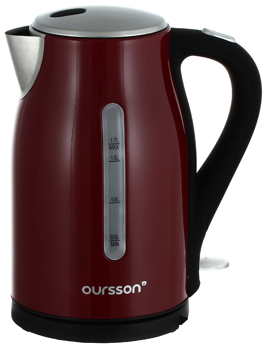 фото Чайник электрический oursson ek1760m/dc dark brown