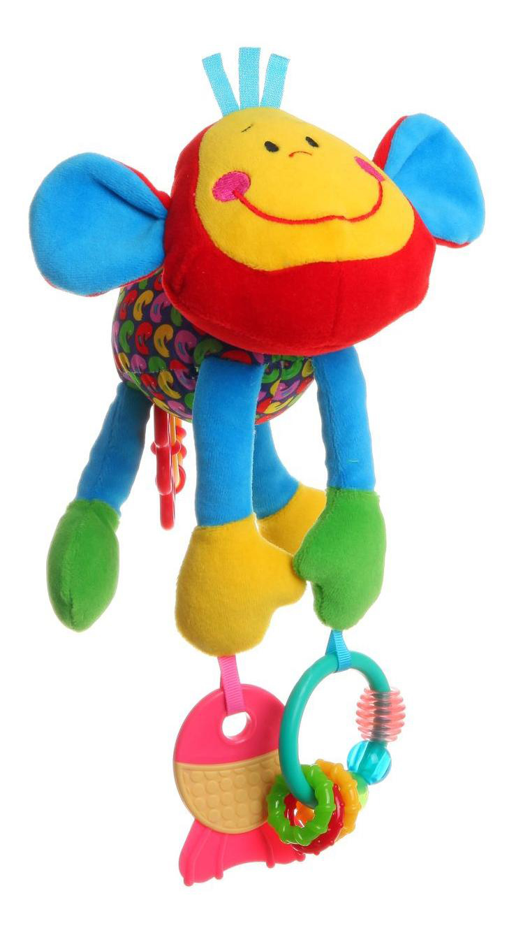 фото Мягкая развивающая игрушка bondibon обезьяна вв1289