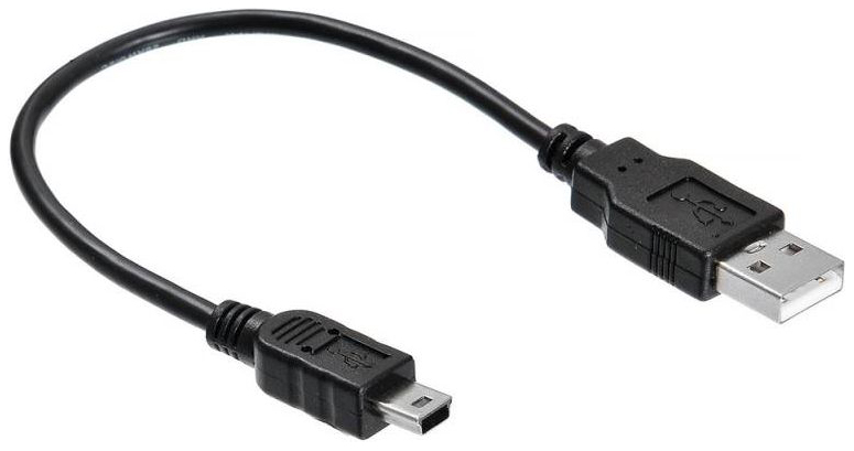 фото Кабель buro otg miniusb 0,2м black