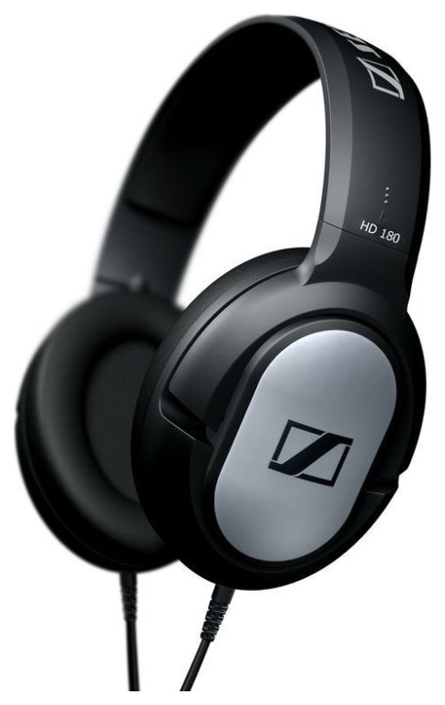 фото Наушники sennheiser hd 180 black/silver