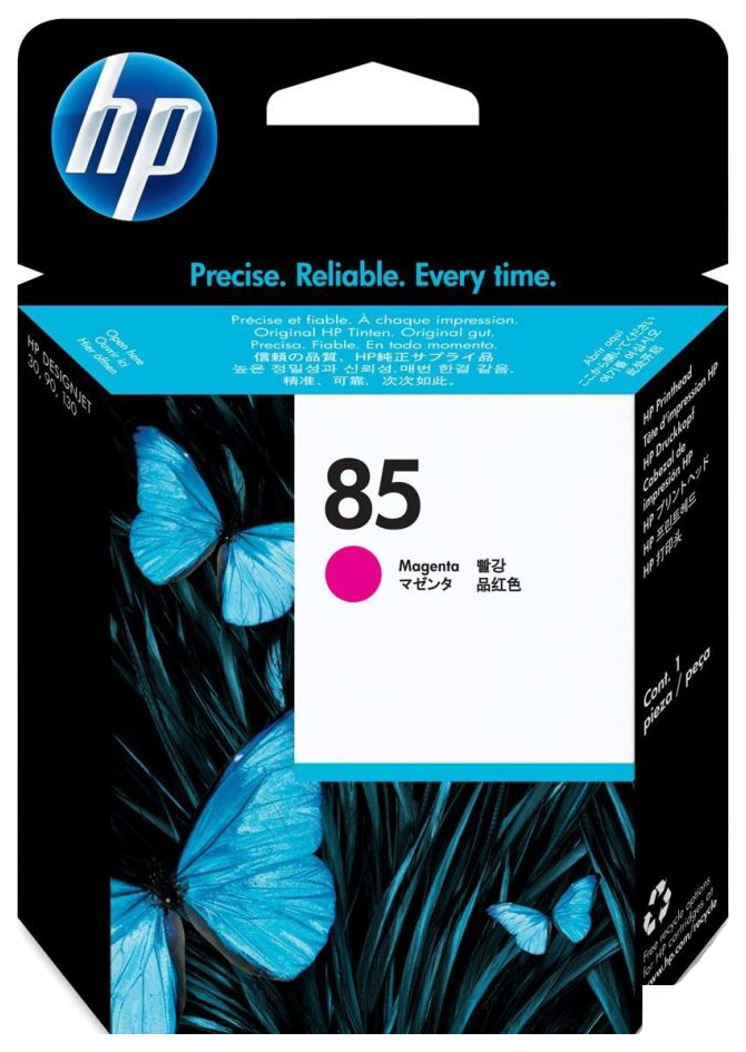 

Картридж для струйного принтера HP 85 (C9421A) пурпурный, оригинал, 85