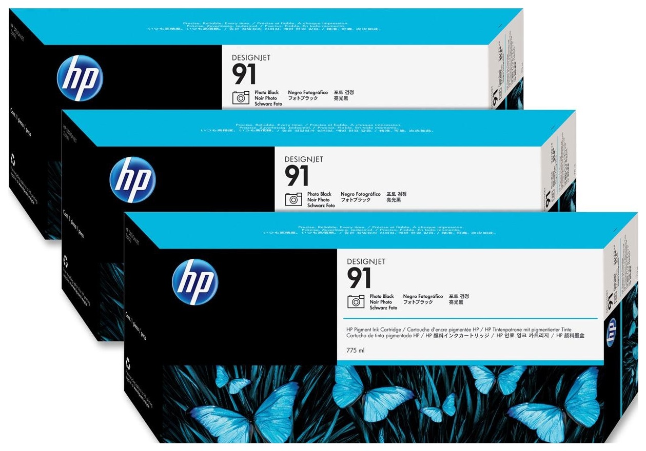 

Картридж для струйного принтера HP 91 (C9481A) черный, оригинал, c9481A
