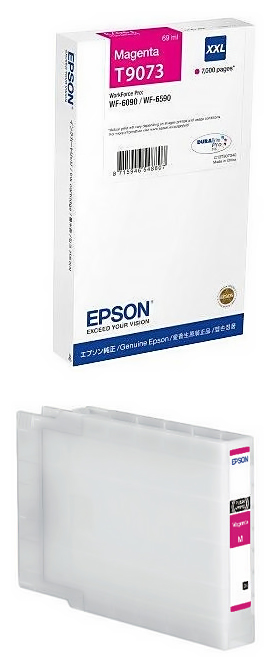 Картридж для струйного принтера Epson C13T907340, пурпурный, оригинал