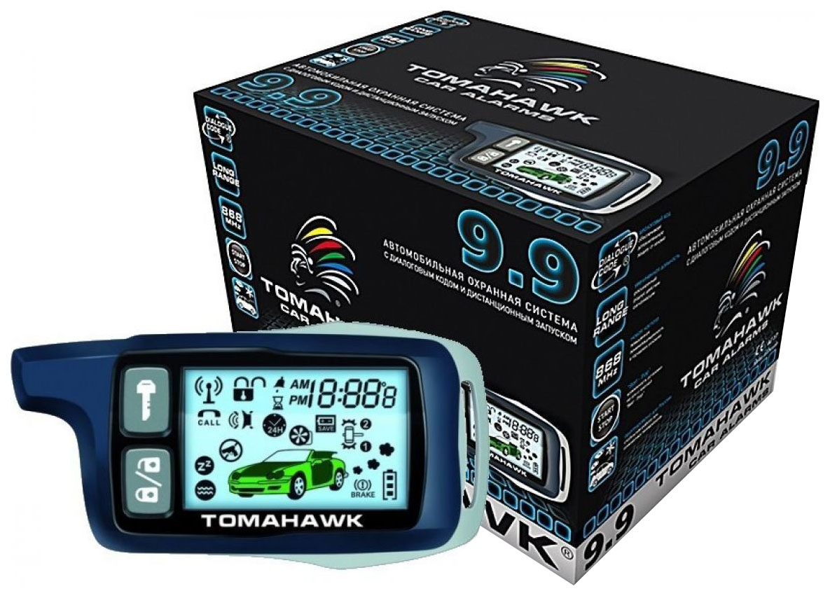 Автосигнализация Tomahawk Car Alarms 9.9