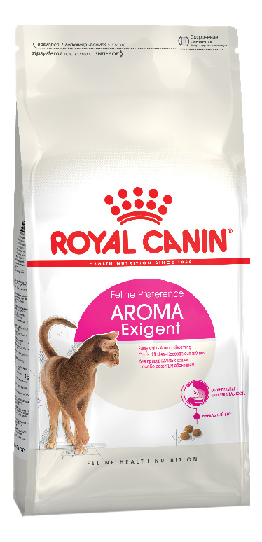 фото Сухой корм для кошек royal canin aroma exigent, для привередливых к аромату, 10кг