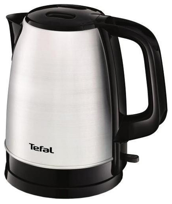 фото Чайник электрический tefal ki150d30 silver/black